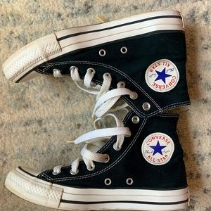Black All Star High Top Converse